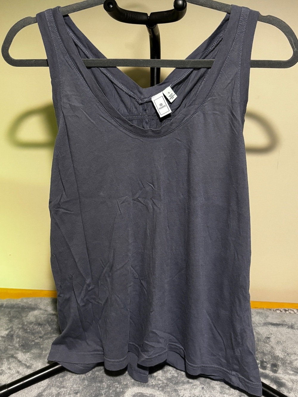 Soft Susina Charcoal Tank Top